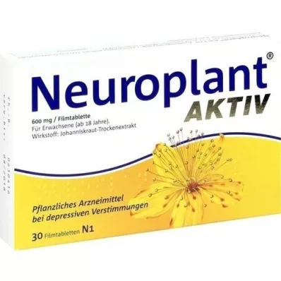 NEUROPLANT aktive filmovertrukne tabletter, 30 stk