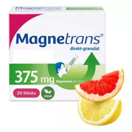MAGNETRANS direkte 375 mg granulat, 20 stk
