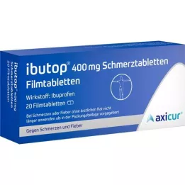 IBUTOP 400 mg smertelindrende filmovertrukne tabletter, 20 stk