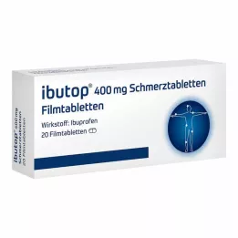 IBUTOP 400 mg smertelindrende filmovertrukne tabletter, 20 stk