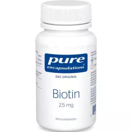 PURE ENCAPSULATIONS Biotin 2,5 mg kapsler, 60 stk