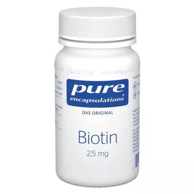 PURE ENCAPSULATIONS Biotin 2,5 mg kapsler, 60 stk