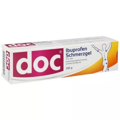 DOC IBUPROFEN Smertegel 5%, 150 g