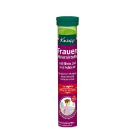 KNEIPP Brusetabletter med mineraler til kvinder, 15 stk