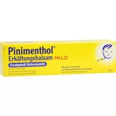 PINIMENTHOL Mild forkølelsesbalsam, 50 g