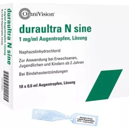 DURAULTRA N sinus øjendråber, 10X0,6 ml