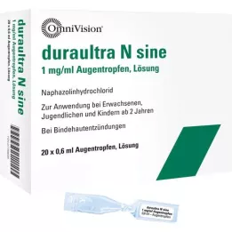 DURAULTRA N sinus øjendråber, 20X0,6 ml