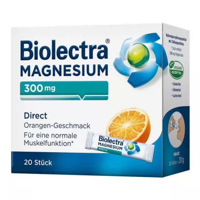 Biolectra Magnesium Direct Orange Pellets, 20 stk