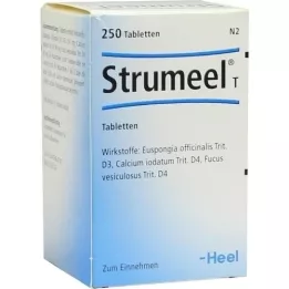 STRUMEEL T-tabletter, 250 stk