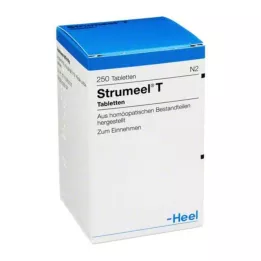 STRUMEEL T-tabletter, 250 stk