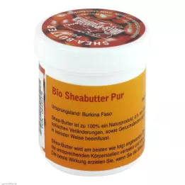 SHEABUTTER Økologisk ren uraffineret, 50 g
