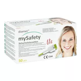 DIAMET lite sikkerhedslancetter 29 G 1,5 mm, 50 stk