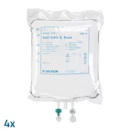 KOCHSALZLÖSUNG 0,9% B.Braun skylleopløsning Ecob.Click, 4X3000 ml