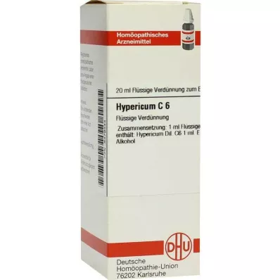 HYPERICUM C 6 fortynding, 20 ml