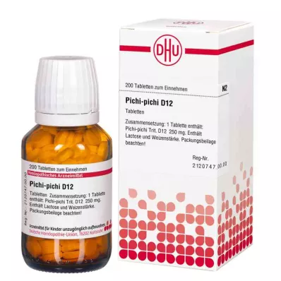 PICHI-pichi D 12 tabletter, 200 stk