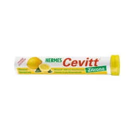 HERMES Cevitt citronbrusetabletter, 20 stk