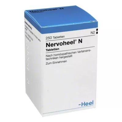 NERVOHEEL N-tabletter, 250 stk NERVOHEEL N-tabletter, 250 stk