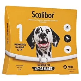 SCALIBOR Beskyttelsesbånd 65 cm til store hunde, 1 stk