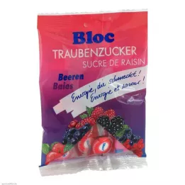 Bloc glucose bær blandingspose, 75 g