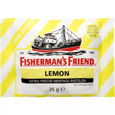 FISHERMANS FRIEND Citron uden sukkerpastiller, 25 g