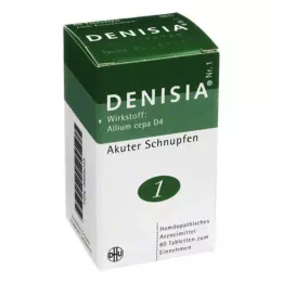 DENISIA 1 Forkølelsestabletter, 80 stk