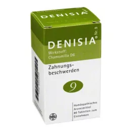 DENISIA 9 Tabletter mod begyndervanskeligheder, 80 stk