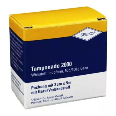 TAMPONADE 2000 2cmx5m gennemvædet, 1 stk