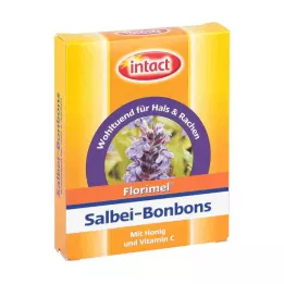 FLORIMEL Salviebolsjer med C-vitamin, 50 g