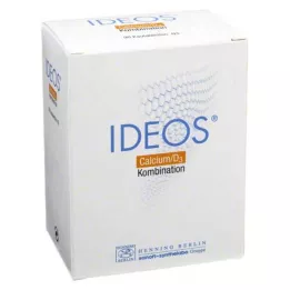 IDEOS 500 mg/400 I.U. tyggetabletter, 90 kapsler