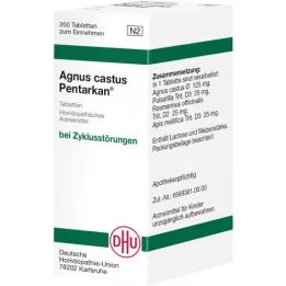 AGNUS CASTUS PENTARKAN Tabletter, 200 stk