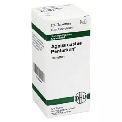 DHU Agnus castus Pentarkan tabletter, 200 stk