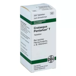 CRATAEGUS PENTARKAN T-tabletter, 200 stk