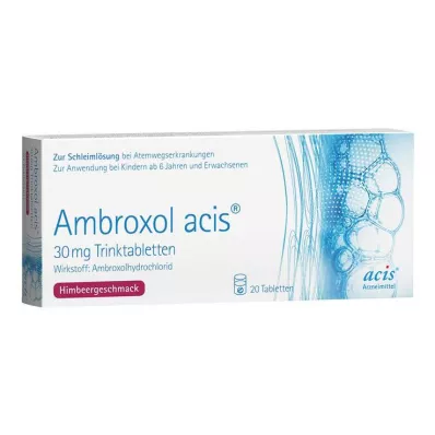 AMBROXOL acis 30 mg drikketabletter, 20 stk