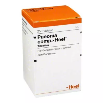 Paeonia comp.HEEL tabletter, 250 stk