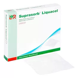 SUPRASORB Compus de fibre hidroactive Liquacel 15x15 cm, 4 bucăți