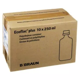 ISOTONE Saltopløsning 0,9% Braun Ecoflac Plus, 10X250 ml