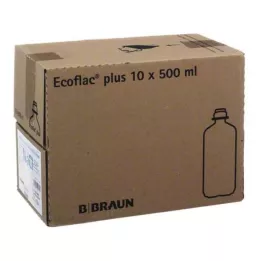 ISOTONE Saltopløsning 0,9% Braun Ecoflac Plus, 10X500 ml