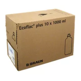 ISOTONE Saltopløsning 0,9% Braun Ecoflac Plus, 10X1000 ml