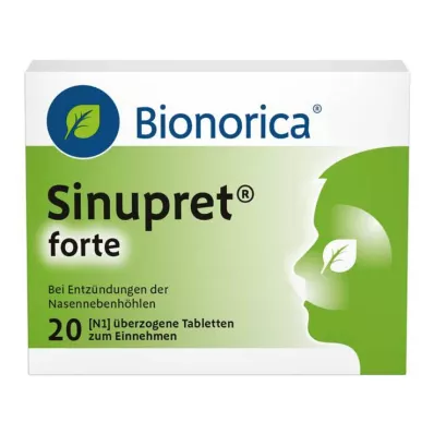 Sinupret forte coatede tabletter, 20 stk