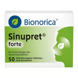 SINUPRET forte overtrukne tabletter, 50 stk