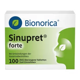 SINUPRET forte overtrukne tabletter, 100 stk