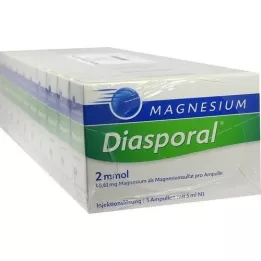 MAGNESIUM DIASPORAL 2 mmol ampuller, 50X5 ml