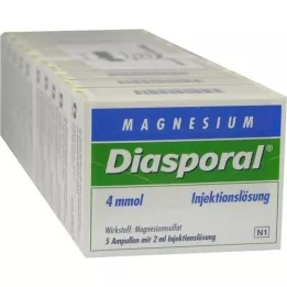 MAGNESIUM DIASPORAL 4 mmol ampuller, 50X2 ml