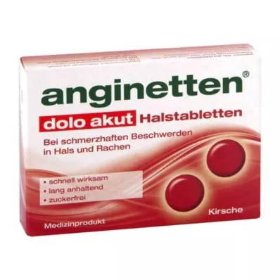 Anginetten dolo akutte halspastiller (24 stk.)