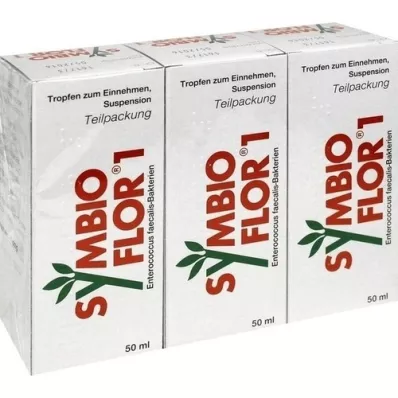 SYMBIOFLOR 1 suspension, 3X50 ml