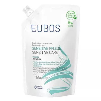 Eubos Sensitive Shower Oil F refillpose, 400 ml