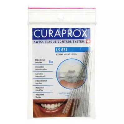 Curaprox LS 631 interdentalbørste ex./ ekstra bøde, 8 stk