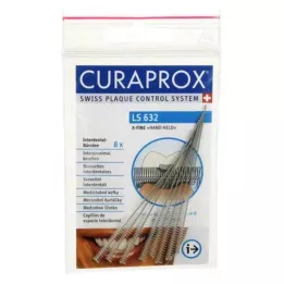 CURAPROX LS 632 Perie interdentară extra fină, 8 buc