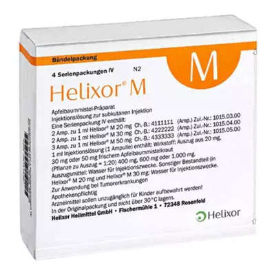 Helixor M series pack IV ampuller (4x7 stk.)