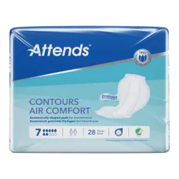 ATTENDS Contours Air Comfort 7 nye skabeloner, 28 stk